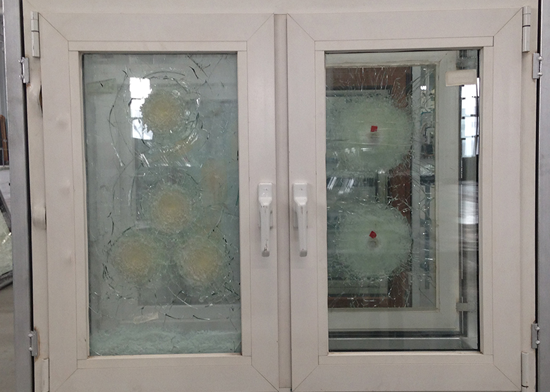 Bulletproof and explosion-proof glass
