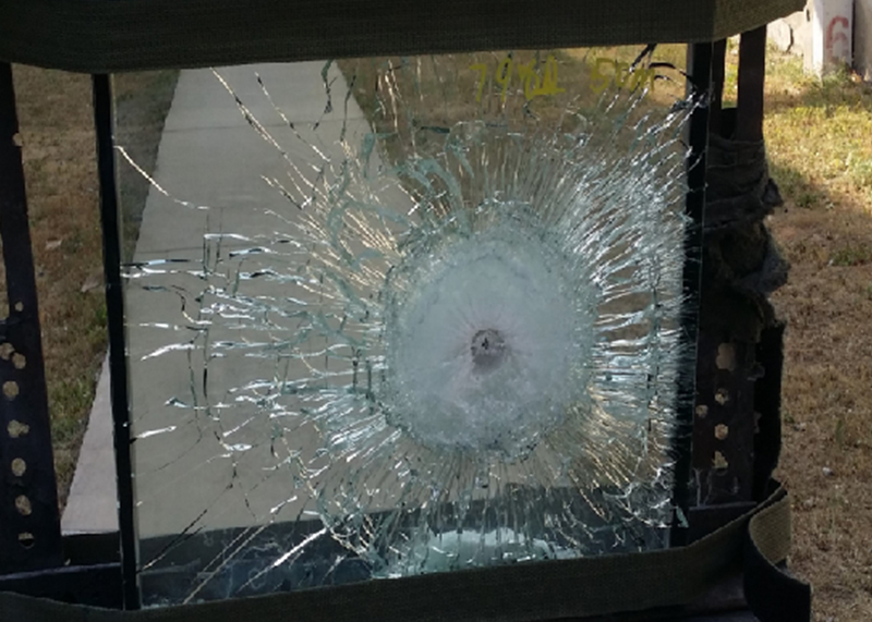 Bulletproof and explosion-proof glass