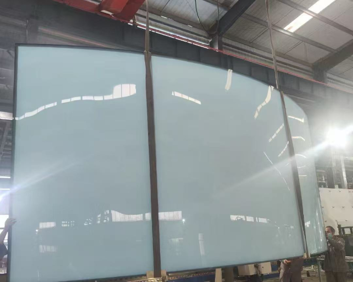 Hot Bending Steel Glass