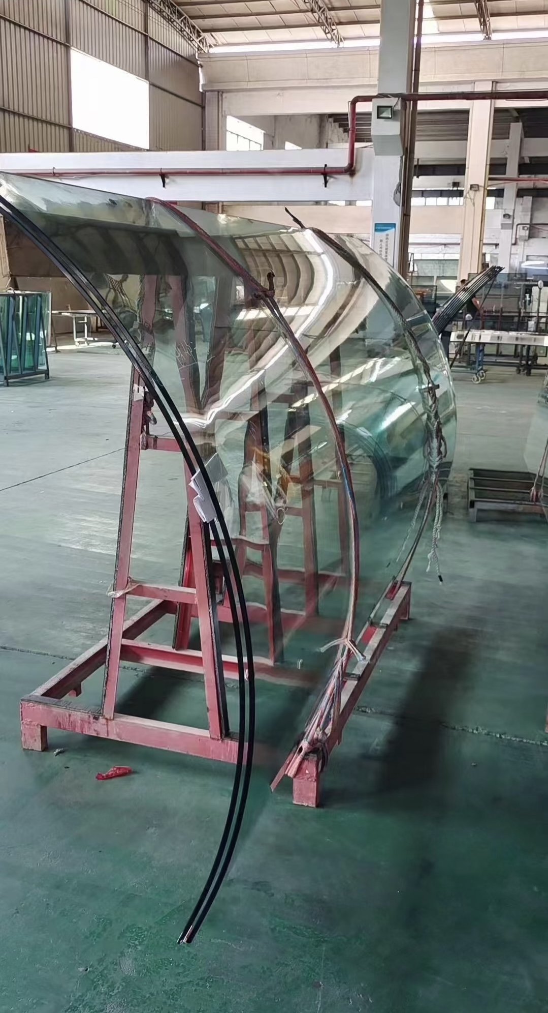 Bent Chemically Strengthened Glass