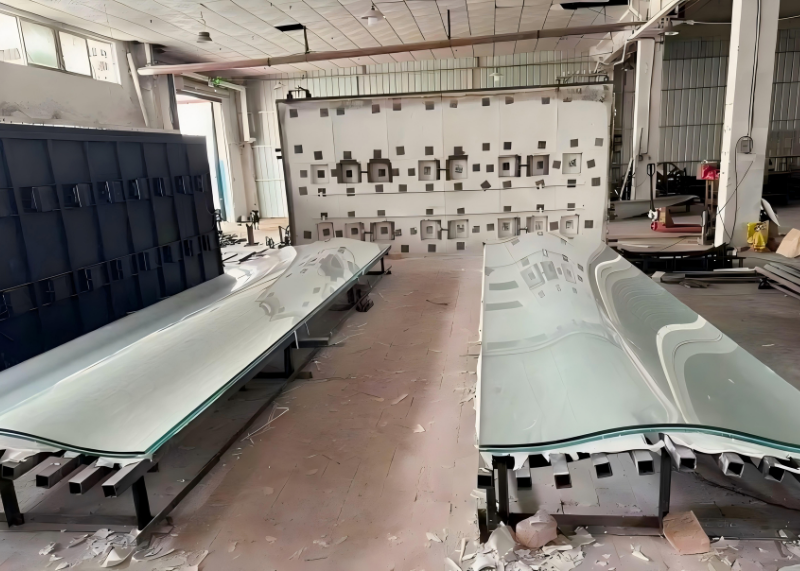 Bent Chemically Strengthened Glass